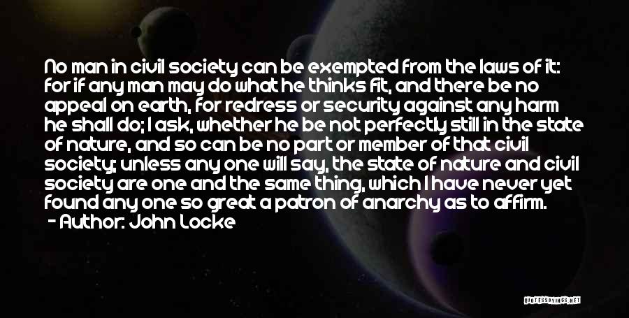 Member Of Society Quotes By John Locke