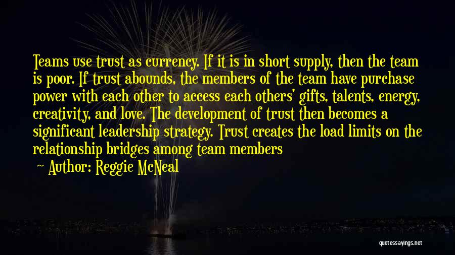 Members Of A Team Quotes By Reggie McNeal