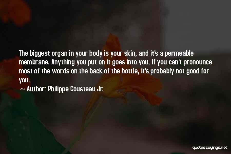 Membrane Quotes By Philippe Cousteau Jr.