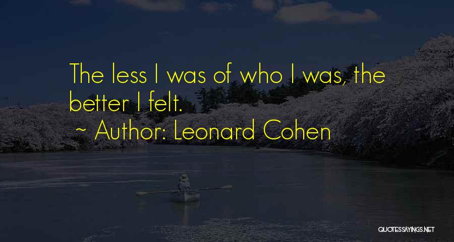 Memiliki Massa Quotes By Leonard Cohen