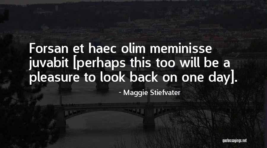 Meminisse Quotes By Maggie Stiefvater Meminisse Quotes By Maggie Stiefvater