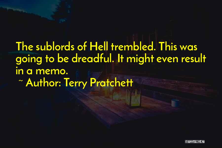 Memo Quotes By Terry Pratchett