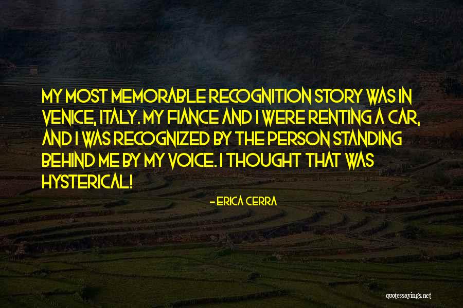 Memorable Person Quotes By Erica Cerra