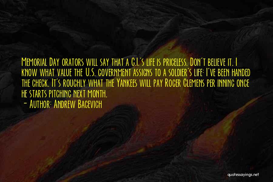 Memorial Day Day Quotes By Andrew Bacevich