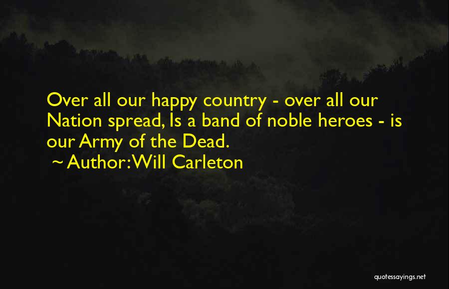 Memorial Day Day Quotes By Will Carleton