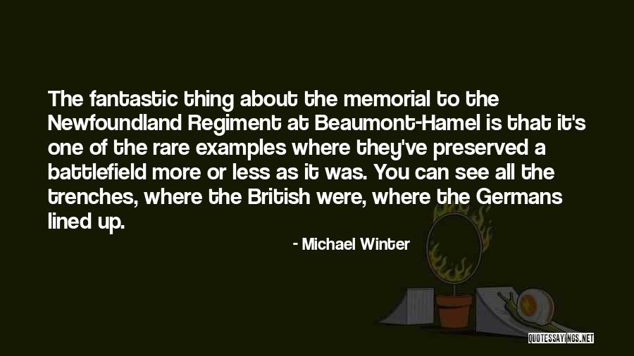 Memorial Quotes By Michael Winter Memorial Quotes By Michael Winter