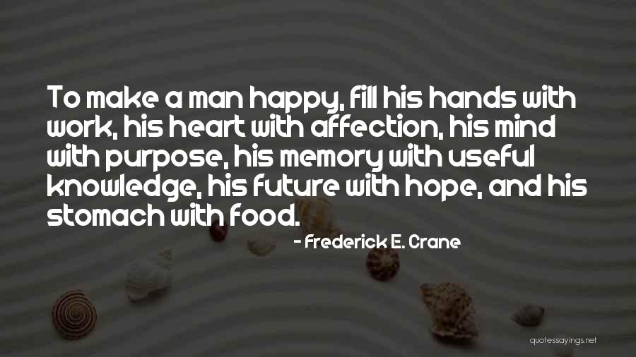 Memories And Food Quotes By Frederick E. Crane