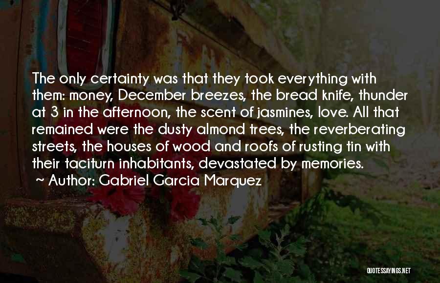 Memories And Money Quotes By Gabriel Garcia Marquez