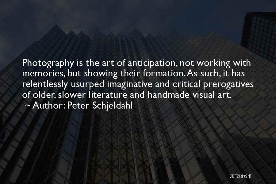 Memories And Photography Quotes By Peter Schjeldahl