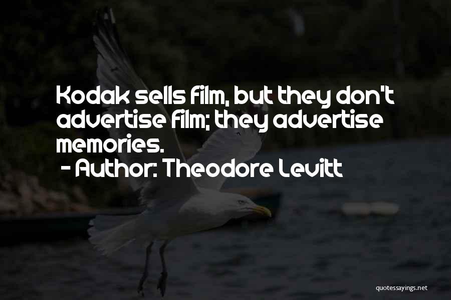 Memories And Photography Quotes By Theodore Levitt