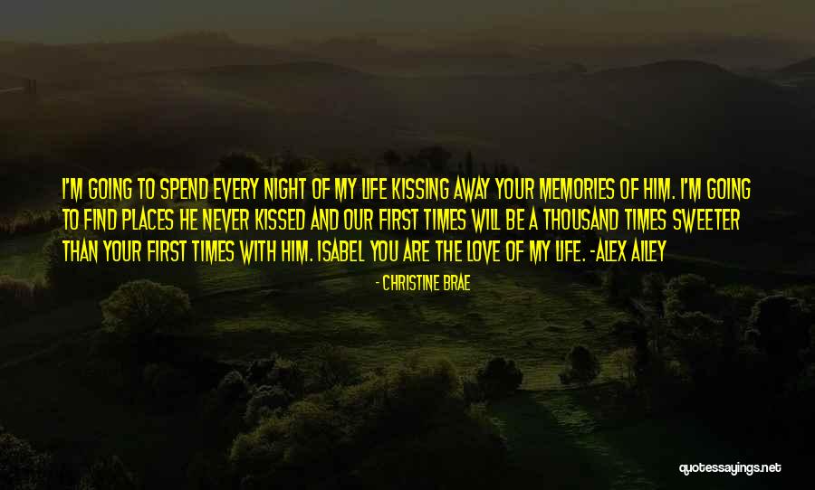 Memories And Places Quotes By Christine Brae Memories And Places Quotes By Christine Brae