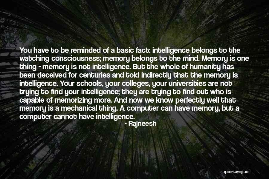 Memories And School Quotes By Rajneesh Memories And School Quotes By Rajneesh