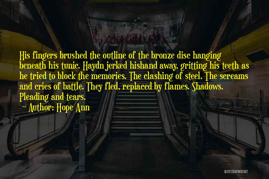 Memories And Tears Quotes By Hope Ann