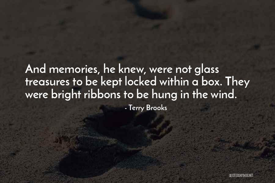 Memories And Treasures Quotes By Terry Brooks