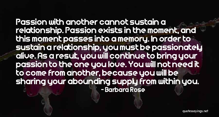 Memories Are Still Alive Quotes By Barbara Rose