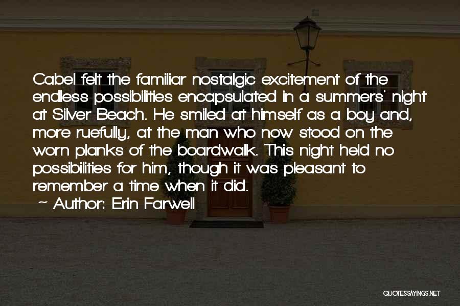 Memories At The Beach Quotes By Erin Farwell