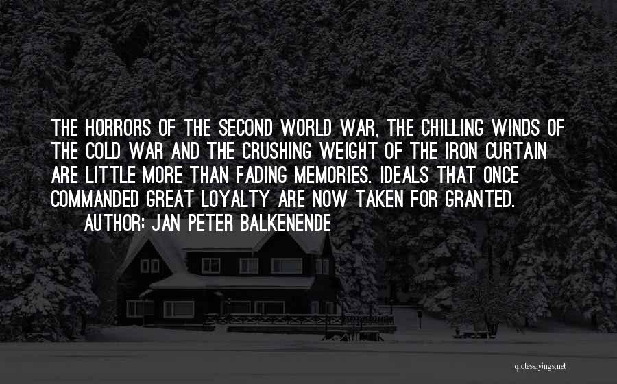 Memories Fading Quotes By Jan Peter Balkenende