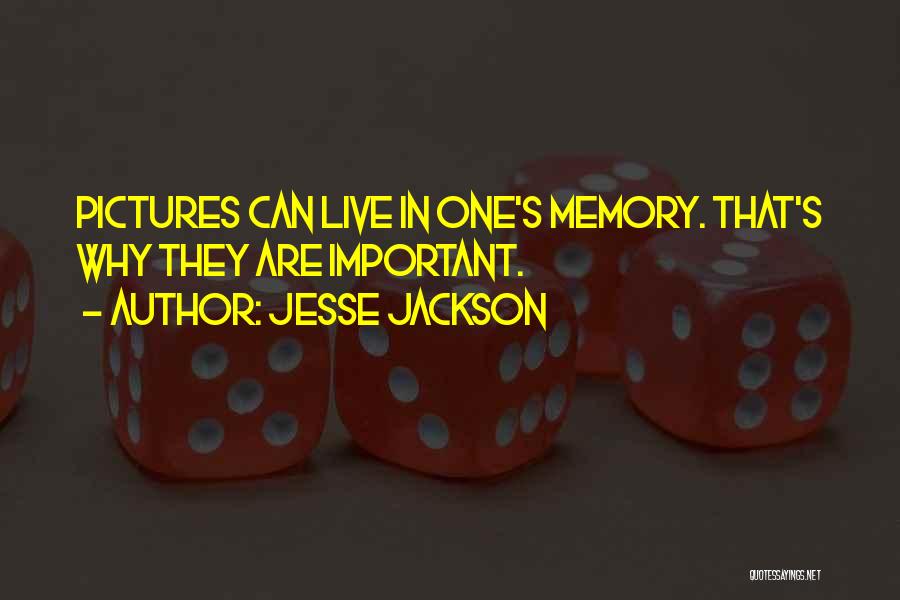 Memories In Pictures Quotes By Jesse Jackson