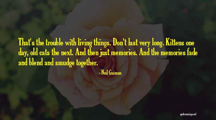 Memories May Fade Quotes By Neil Gaiman