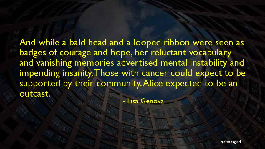 Memories Of Her Quotes By Lisa Genova