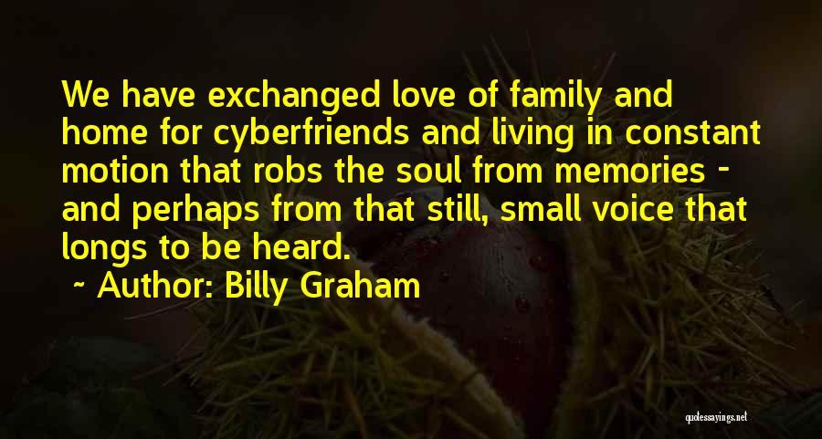 Memories Of Home Quotes By Billy Graham