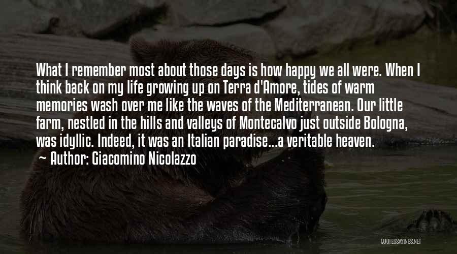Memories Of Me Quotes By Giacomino Nicolazzo