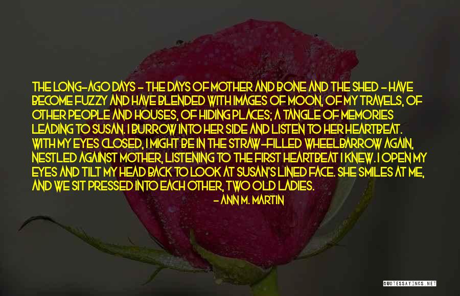 Memories Of Mother Quotes By Ann M. Martin Memories Of Mother Quotes By Ann M. Martin