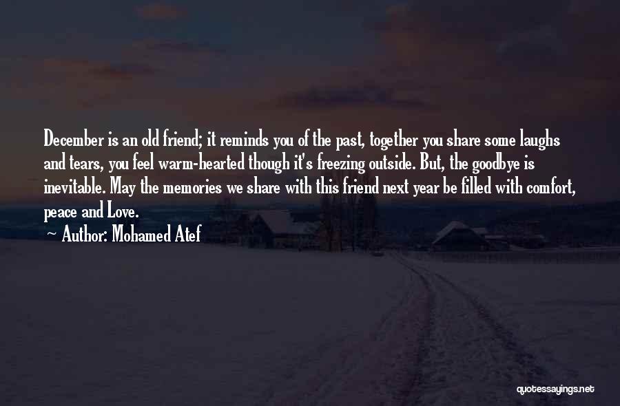 Memories Of Our Friendship Quotes By Mohamed Atef