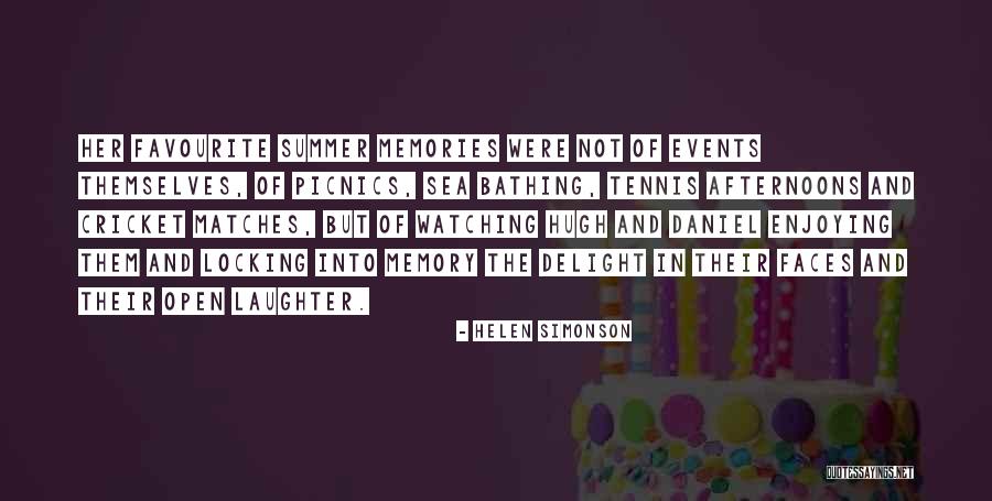 Memories Of Summer Quotes By Helen Simonson Memories Of Summer Quotes By Helen Simonson