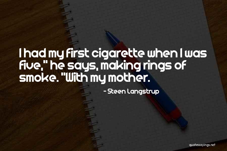 Memories Of Yesteryears Quotes By Steen Langstrup