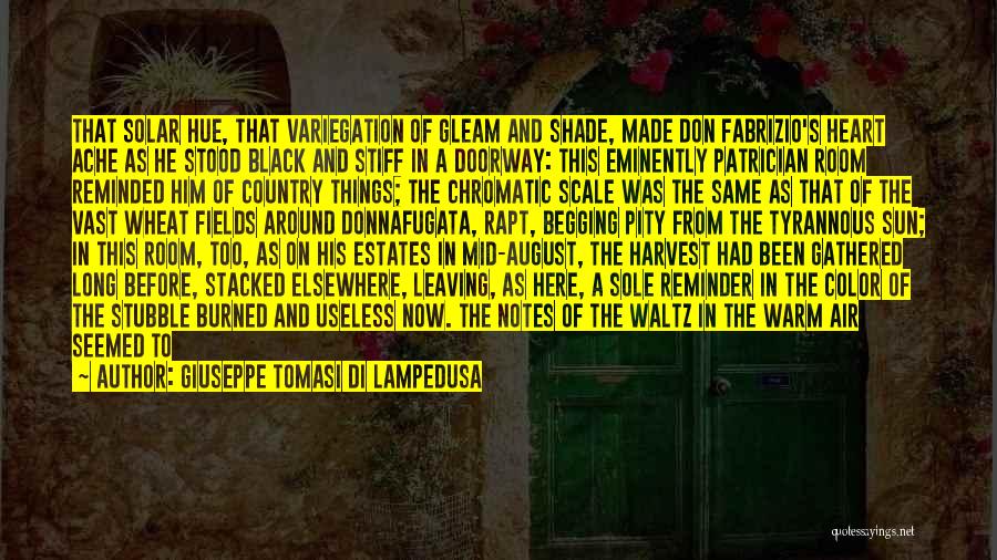 Memories Vs Material Things Quotes By Giuseppe Tomasi Di Lampedusa