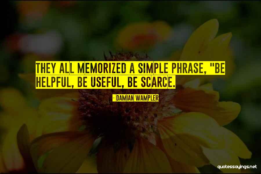 Memorized Quotes By Damian Wampler