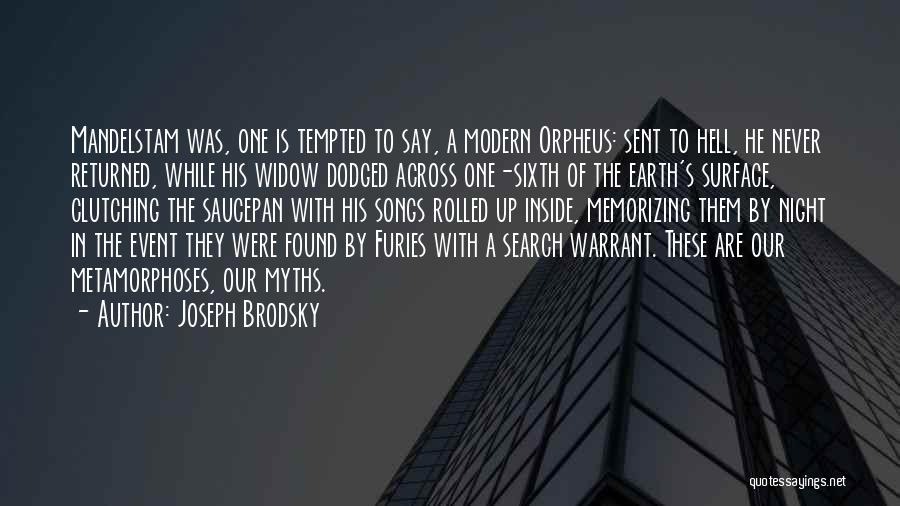 Memorizing Quotes By Joseph Brodsky