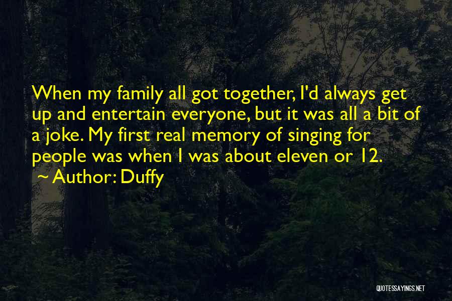 Memory And Family Quotes By Duffy