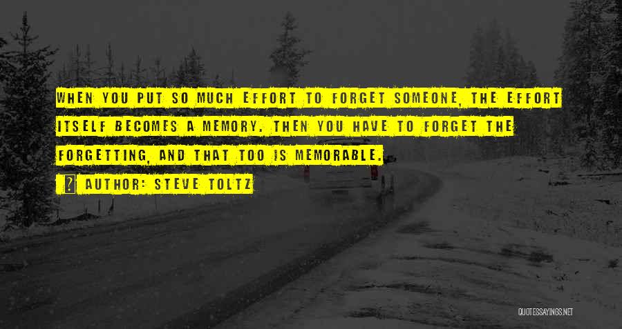 Memory And Forgetting Quotes By Steve Toltz