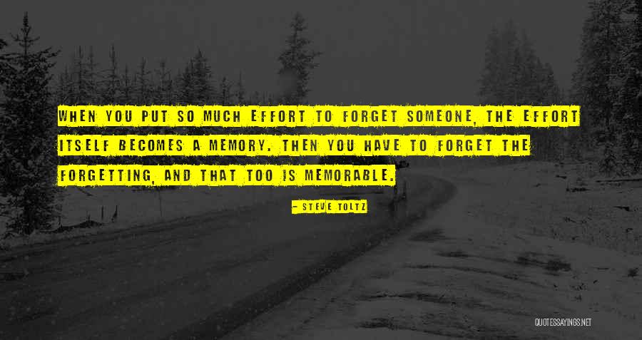 Memory And Forgetting Quotes By Steve Toltz