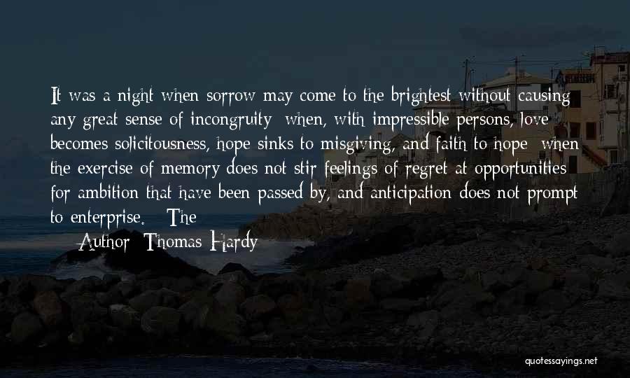 Memory And Hope Quotes By Thomas Hardy
