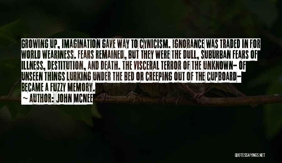 Memory And Imagination Quotes By John McNee