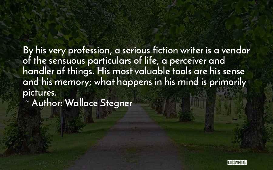 Memory And Imagination Quotes By Wallace Stegner