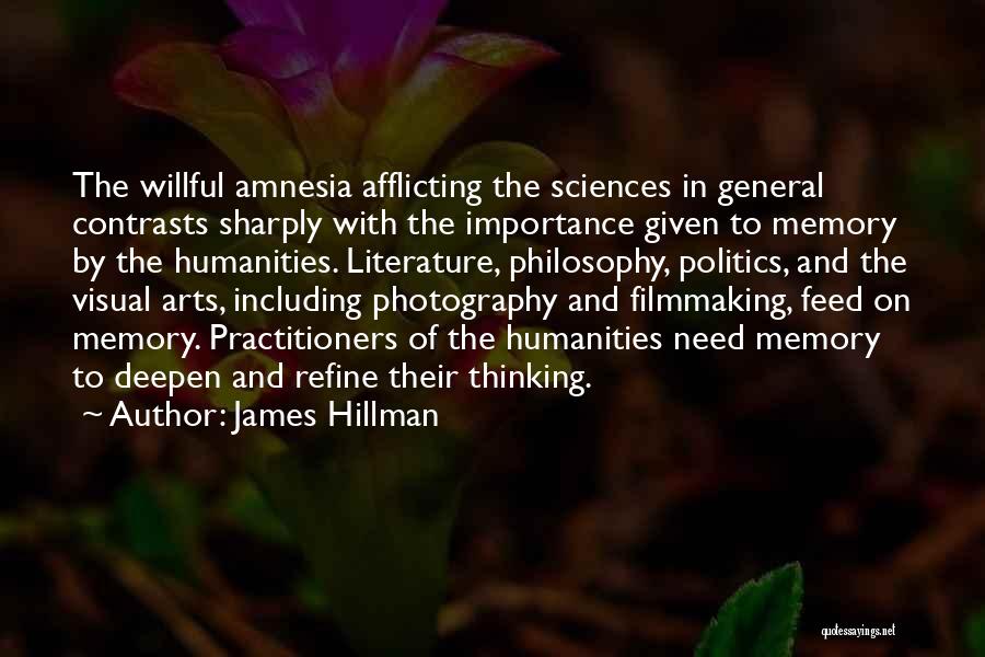 Memory And Photography Quotes By James Hillman