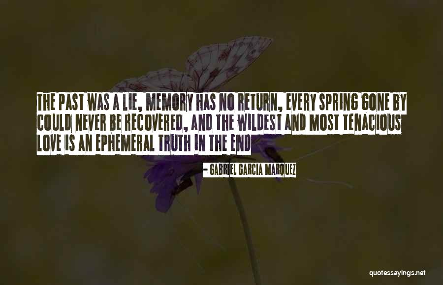 Memory And Quotes By Gabriel Garcia Marquez