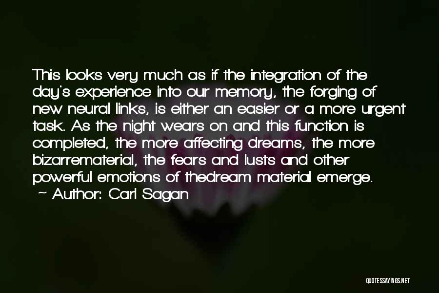 Memory And The Brain Quotes By Carl Sagan