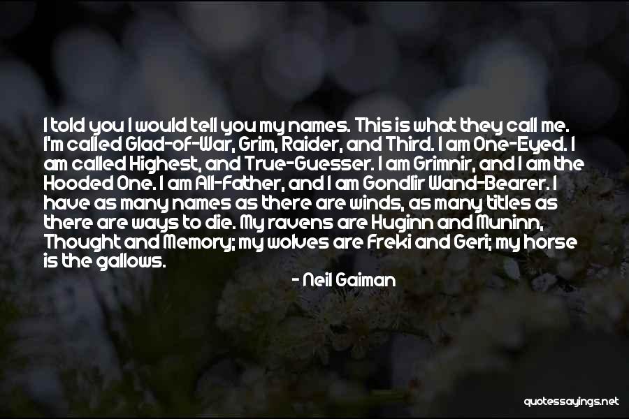 Memory Father Quotes By Neil Gaiman