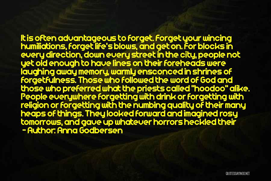 Memory For Forgetfulness Quotes By Anna Godbersen