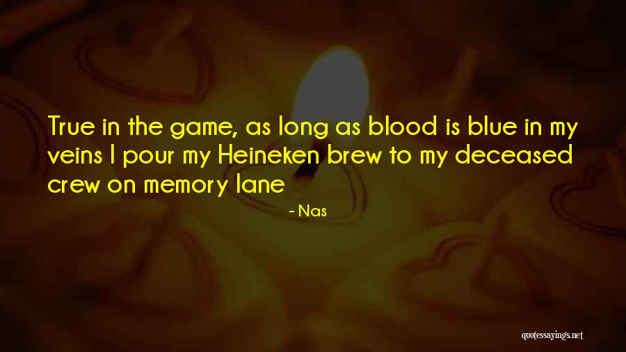 Memory Lane Quotes By Nas