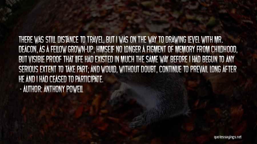 Memory Of Childhood Quotes By Anthony Powell