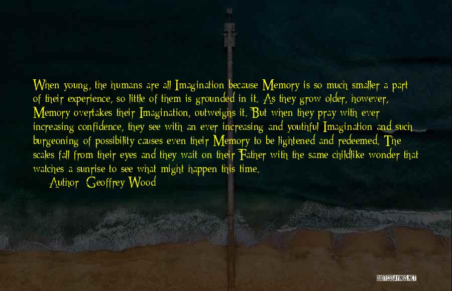 Memory Of Father Quotes By Geoffrey Wood