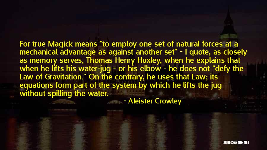 Memory Of Water Quotes By Aleister Crowley Memory Of Water Quotes By Aleister Crowley