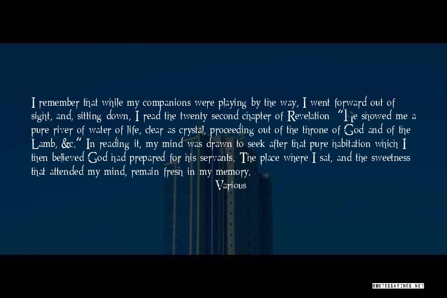 Memory Of Water Quotes By Various Memory Of Water Quotes By Various