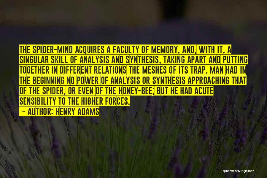 Memory Power Quotes By Henry Adams